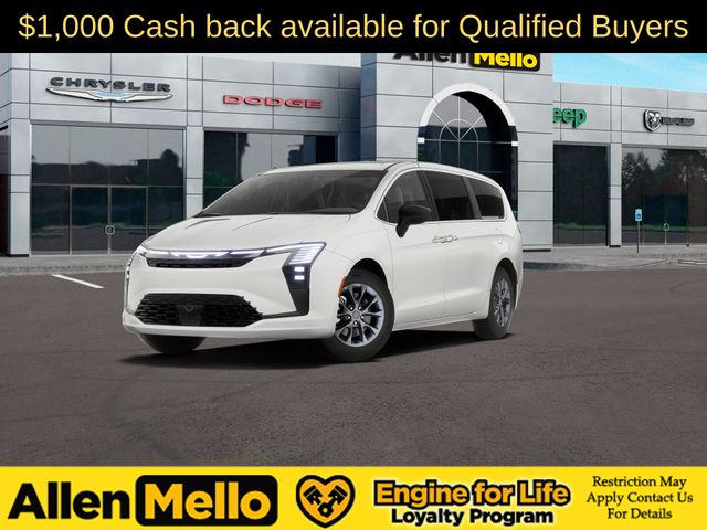 Bright White Clearcoat 2027 Chrysler Pacifica Minivan All-Wheel Drive 9-Speed Automatic