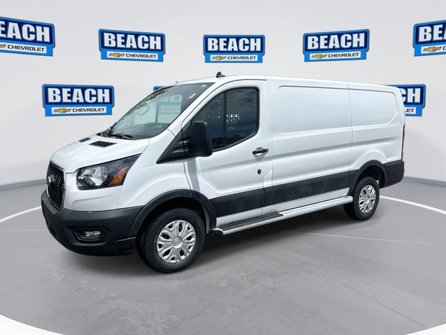 Oxford White 2025 Ford Transit Cargo Van Rear-Wheel Drive 