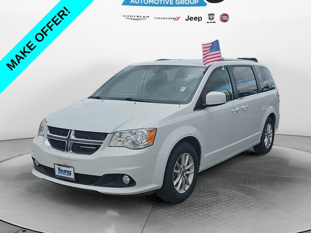 White Knuckle Clearcoat 2018 Dodge Grand Caravan Minivan Front-Wheel Drive 6-Speed Automatic