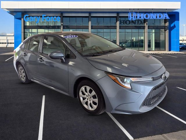 Celestite 2021 Toyota Corolla LE FWD Sedan Front-Wheel Drive Continuously Variable Transmission