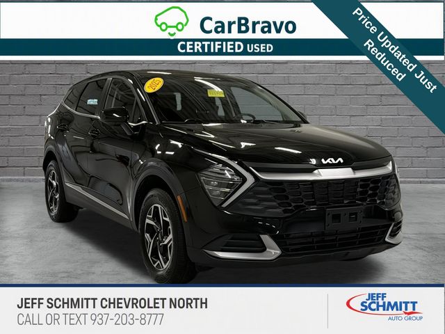 Ebony Black 2025 Kia Sportage SUV / Crossover All-Wheel Drive 8-Speed Automatic