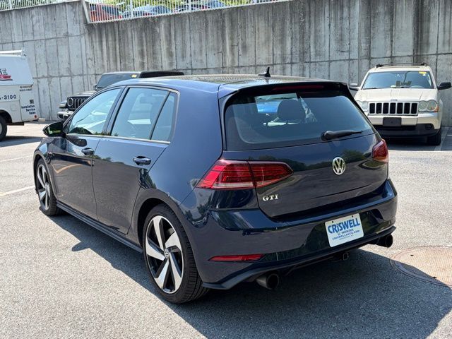 used 2018 Volkswagen Golf GTI car, priced at $15,795