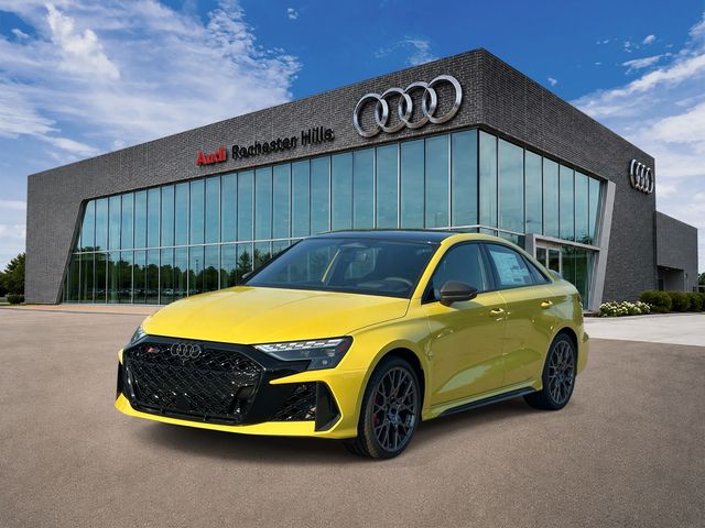 Yellow 2026 Audi RS 3 Sedan All-Wheel Drive 7-Speed Automatic