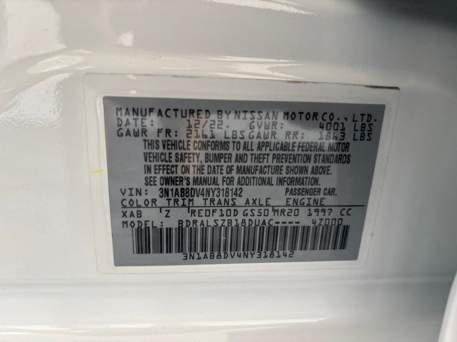 Used 2022 Nissan Sentra Sedan