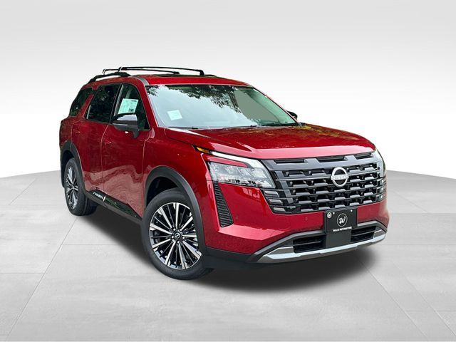 Red (Scarlet Ember Tintcoat) 2026 Nissan Pathfinder SUV / Crossover All-Wheel Drive 9-Speed Automatic