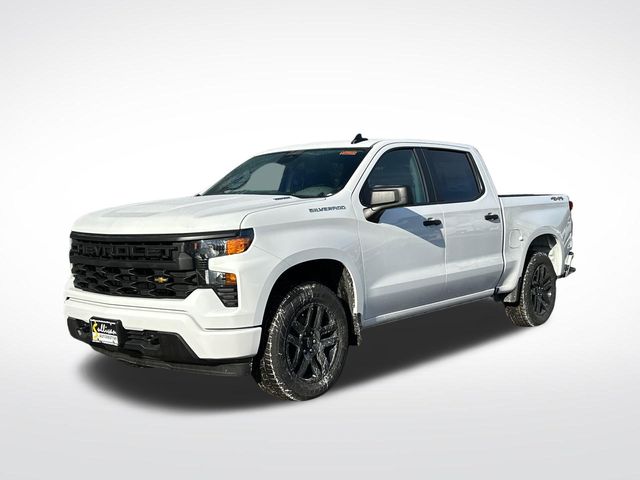 Summit White 2026 Chevrolet Silverado 1500 Pickup Truck Four-Wheel Drive 8-Speed Automatic