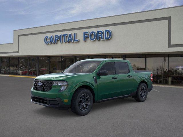 Green 2025 Ford Maverick XLT SuperCrew AWD Pickup Truck All-Wheel Drive 8-Speed Automatic