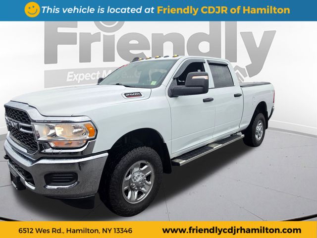 Bright White Clearcoat 2024 RAM 2500 Pickup Truck Four-Wheel Drive 8-Speed Automatic