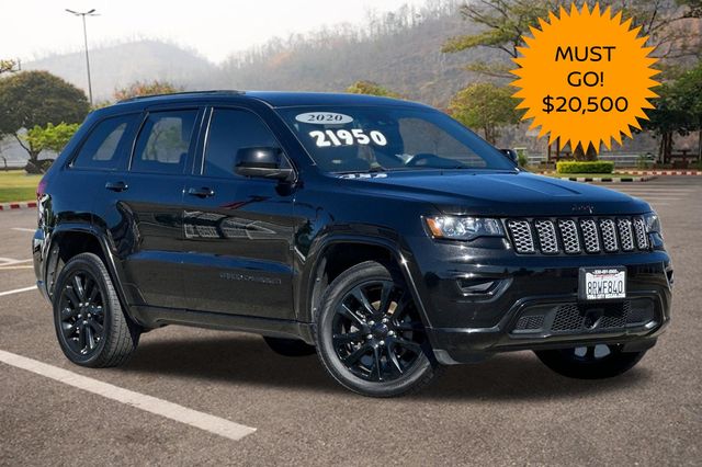 Diamond Black Crystal Pearlcoat 2020 Jeep Grand Cherokee SUV / Crossover Four-Wheel Drive 8-Speed Automatic