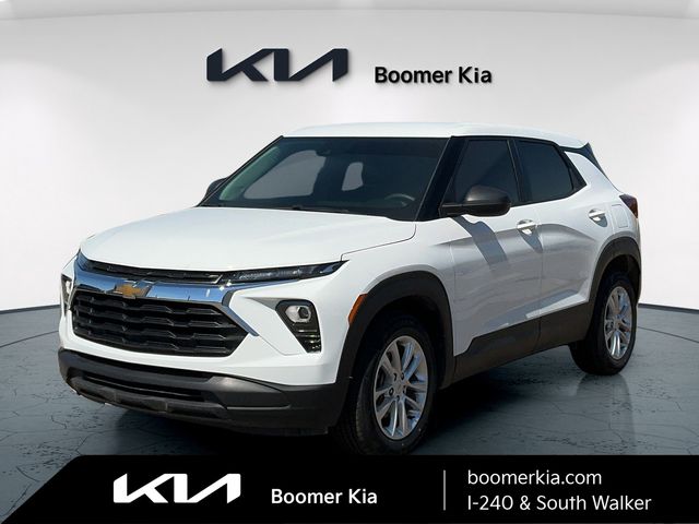 Summit White 2024 Chevrolet Trailblazer LS FWD SUV / Crossover Front-Wheel Drive Continuously Variable Transmission