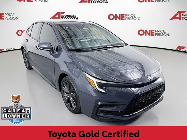 Underground 2025 Toyota Corolla Hybrid SE FWD Sedan Front-Wheel Drive Continuously Variable Transmission