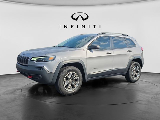 Billet Silver Metallic Clearcoat 2019 Jeep Cherokee Trailhawk 4WD SUV / Crossover Four-Wheel Drive 9-Speed Automatic