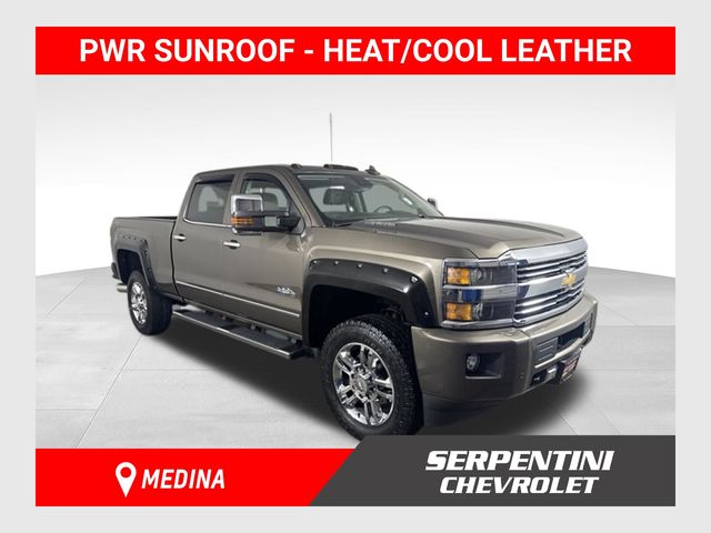 Brownstone Metallic 2015 Chevrolet Silverado 2500HD Pickup Truck Four-Wheel Drive 6-Speed Automatic