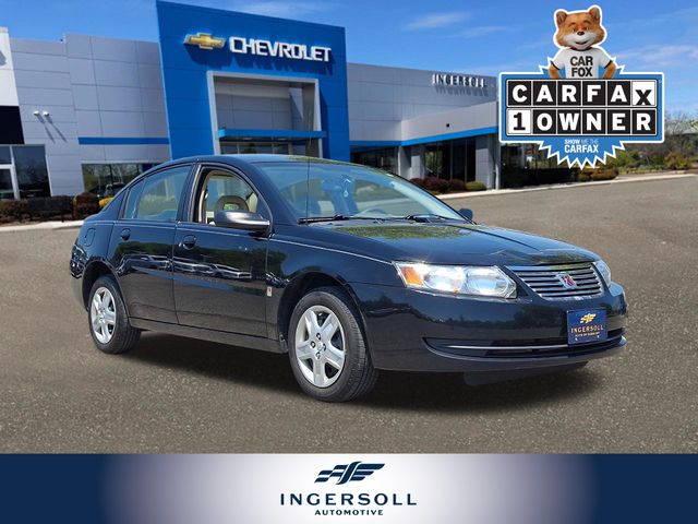 Onyx Black 2007 Saturn ION 2 Sedan Sedan Front-Wheel Drive 4-Speed Automatic