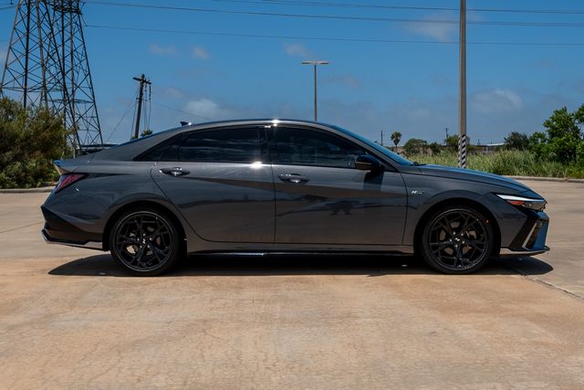 2024 Hyundai Elantra N Line Gray at Classic Elite Chevrolet Sugar Land