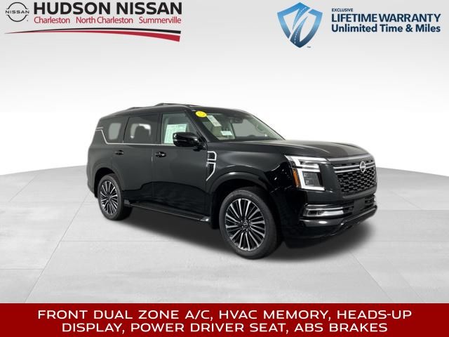 2025 Super Black Nissan Armada Platinum SUV
