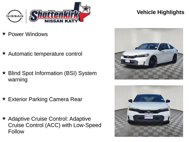 Used 2025 Honda Civic Sedan