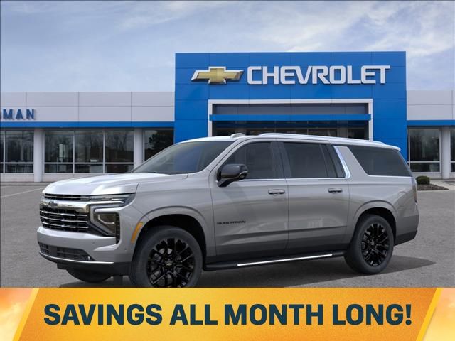 Gray 2026 Chevrolet Suburban SUV / Crossover Four-Wheel Drive Automatic