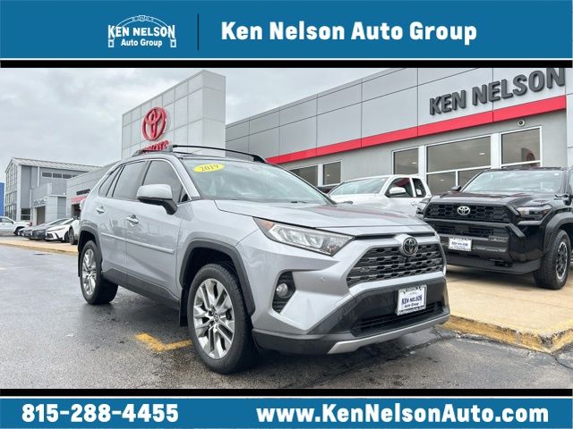Silver Sky Metallic 2019 Toyota RAV4 SUV / Crossover All-Wheel Drive 8-Speed Automatic