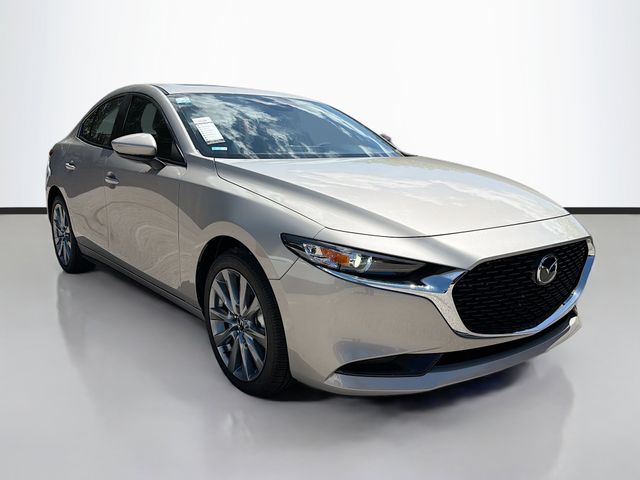 New Platinum Quartz Metallic 2026 Mazda MAZDA3 2.5 S Preferred for