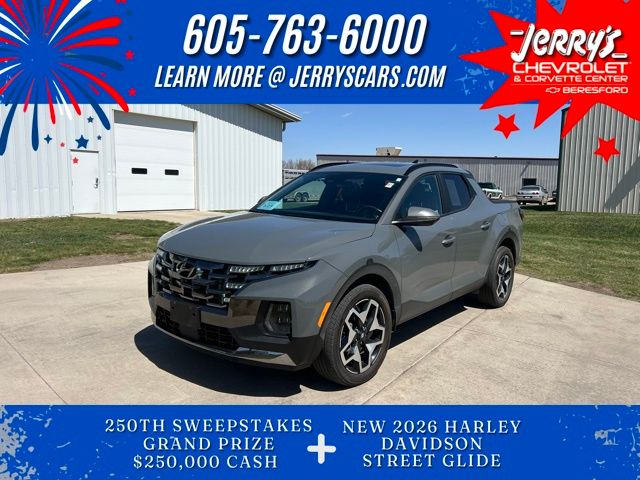 Hampton Gray 2024 Hyundai Santa Cruz Limited Crew Cab AWD Pickup Truck All-Wheel Drive Automatic