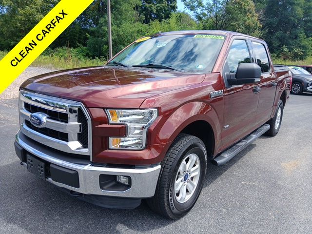 Red 2015 Ford F-150 Pickup Truck Four-Wheel Drive 6-Speed Automatic