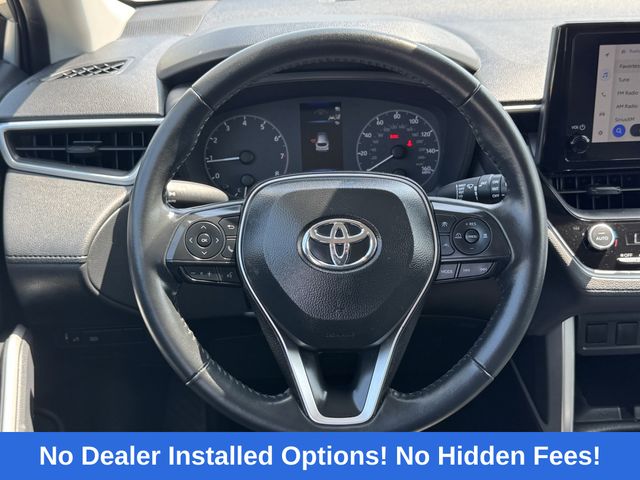 2025 Toyota Corolla Cross LE Silver at Monument Chevrolet