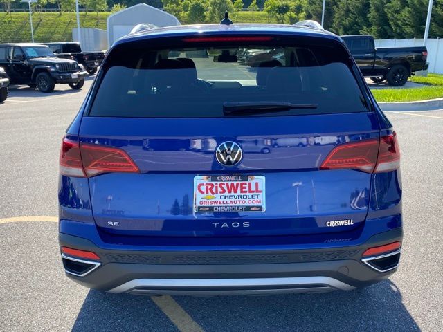 used 2022 Volkswagen Taos car, priced at $20,369