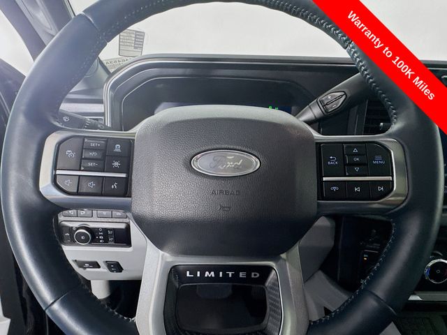 2024 Agate Black Metallic Ford Super Duty F-250 SRW Limited 4X4 Truck