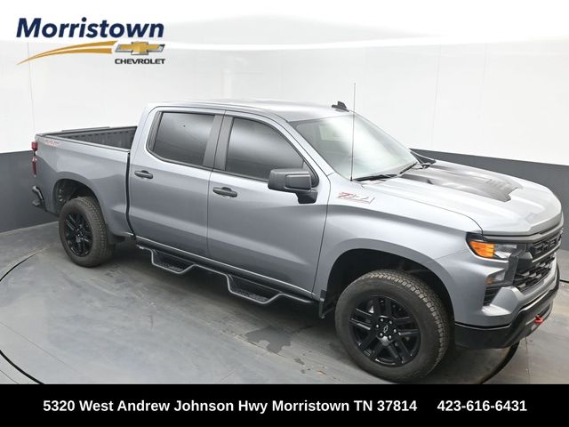 Sterling Gray Metallic 2024 Chevrolet Silverado 1500 Pickup Truck Four-Wheel Drive Automatic