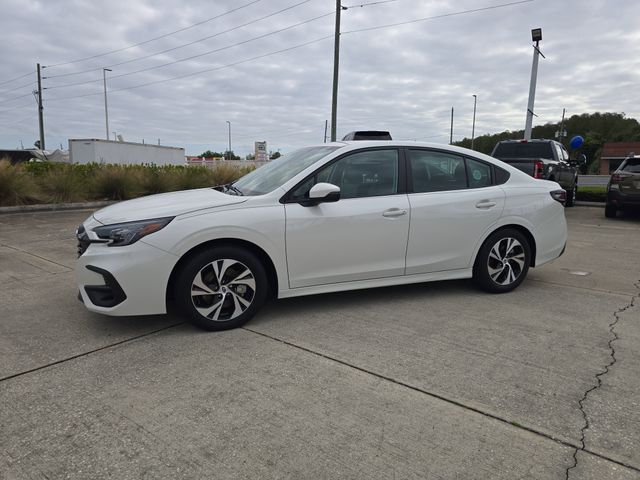 Crystal White Pearl 2025 Subaru Legacy Premium AWD Sedan All-Wheel Drive Continuously Variable Transmission