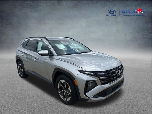 Shimmering Silver 2025 Hyundai Tucson SUV / Crossover Front-Wheel Drive 8-Speed Automatic