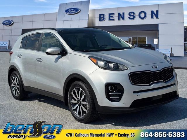 Sparkling Silver 2019 Kia Sportage SUV / Crossover Front-Wheel Drive 6-Speed Automatic Overdrive