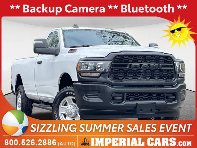 Bright White Clearcoat 2024 RAM 2500 Tradesman LB 4WD Pickup Truck Four-Wheel Drive 8-Speed Automatic