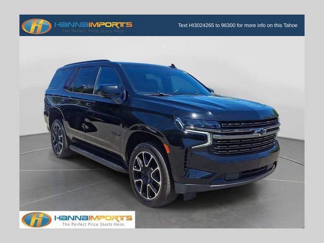 Black 2021 Chevrolet Tahoe SUV / Crossover 4X2