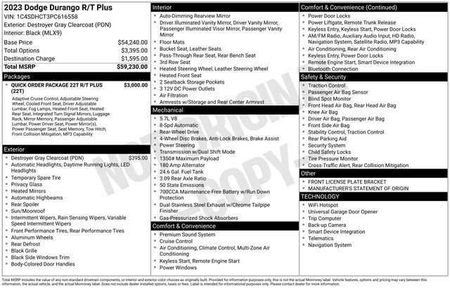 2023 Dodge Durango R/T's photo