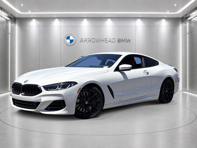 Alpine White 2024 BMW 8 Series Coupe Rear-Wheel Drive 8-Speed Automatic