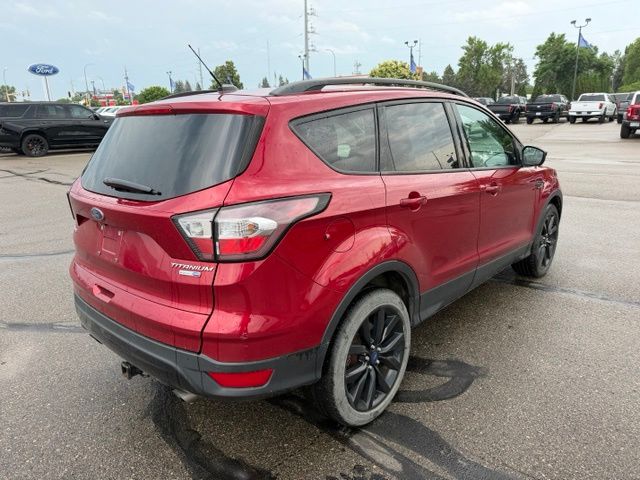 2017 Ruby Red Metallic Tinted Clearcoat Ford Escape Titanium 4X4 SUV