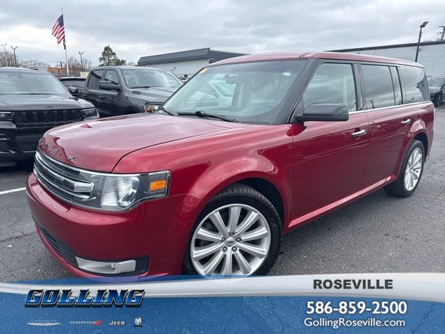 Ruby Red Metallic 2019 Ford Flex SEL AWD SUV / Crossover All-Wheel Drive 6-Speed Automatic