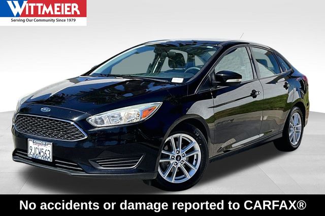 Shadow Black 2016 Ford Focus Sedan Front-Wheel Drive Automatic