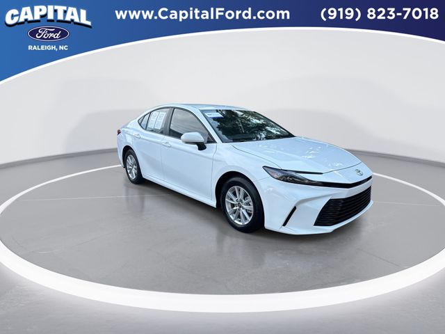 Used 2025 White Toyota LE image 2
