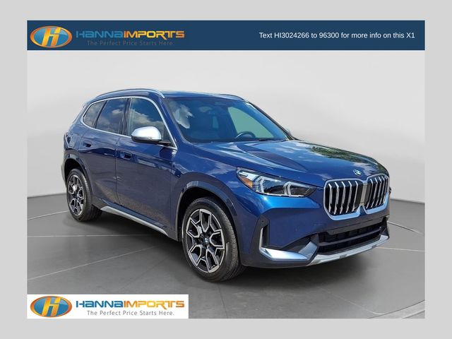 Phytonic Blue Metallic 2024 BMW X1 SUV / Crossover All-Wheel Drive 7-Speed Automatic
