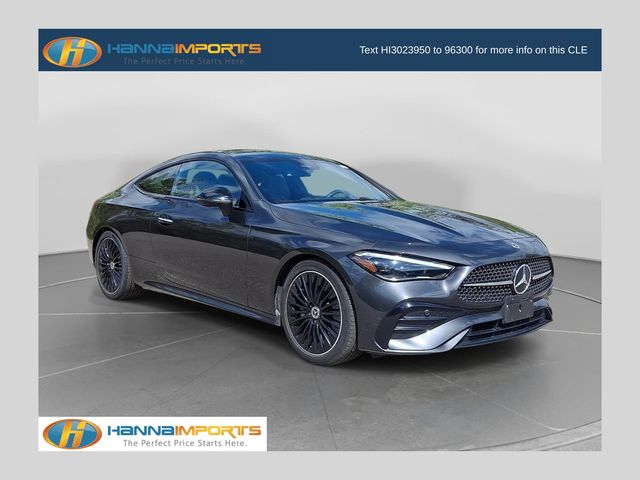 Graphite Gray Metallic 2024 Mercedes-Benz CLE Coupe All-Wheel Drive 9-Speed Automatic