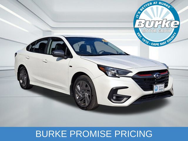 Crystal White Pearl 2025 Subaru Legacy Sedan All-Wheel Drive Continuously Variable Transmission