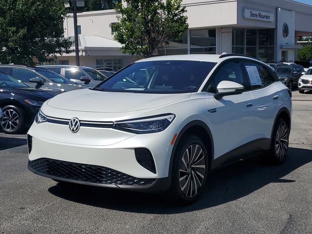 Opal White Pearl 2025 Volkswagen ID.4 SUV / Crossover All-Wheel Drive Automatic