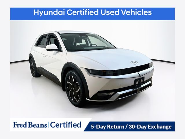 Atlas White 2023 Hyundai Ioniq 5 SUV / Crossover All-Wheel Drive 1-Speed Automatic