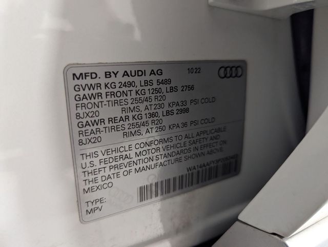 used 2023 Audi Q5 Sportback car, priced at $35,981