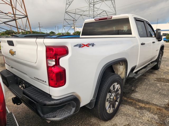 2024 Chevrolet Silverado 2500HD Custom White at Classic Elite Chevrolet Sugar Land