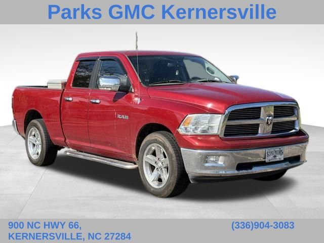 Inferno Red Crystal Pearlcoat 2010 Dodge RAM 1500 SLT Quad Cab RWD Pickup Truck 4X2 5-Speed Automatic