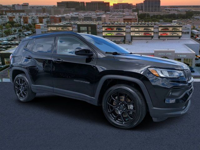 Diamond Black 2025 Jeep Compass SUV / Crossover Four-Wheel Drive 8-Speed Automatic